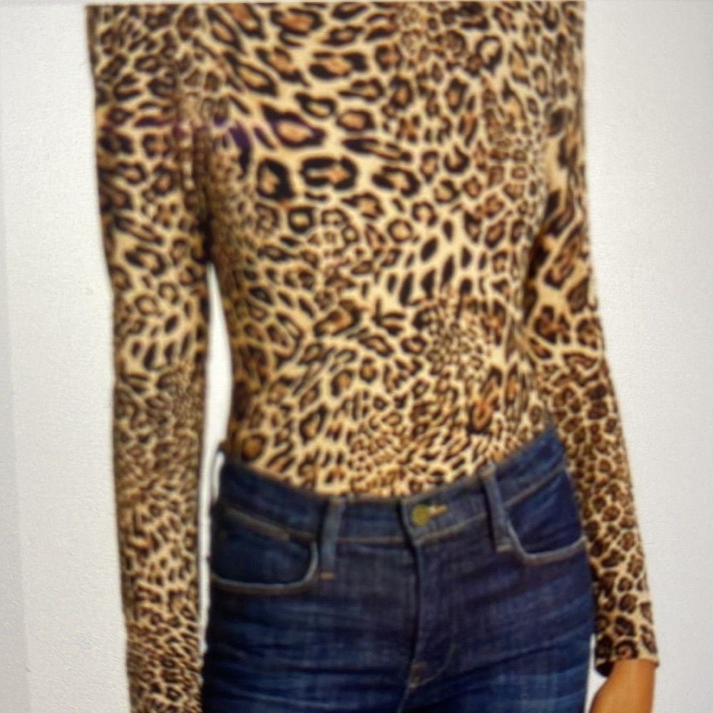 Ronny Kobo Saryah leopard Bodysuit